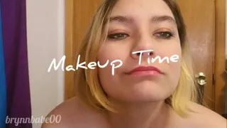 Putting On My Makeup