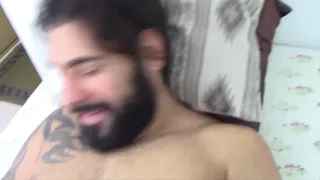 WICKED TICKLES WITH FINGER IN THE ASS AND CANDLES - BY DANIEL SANTIAGO & DARIUS MAXIMUS - CLIP 1