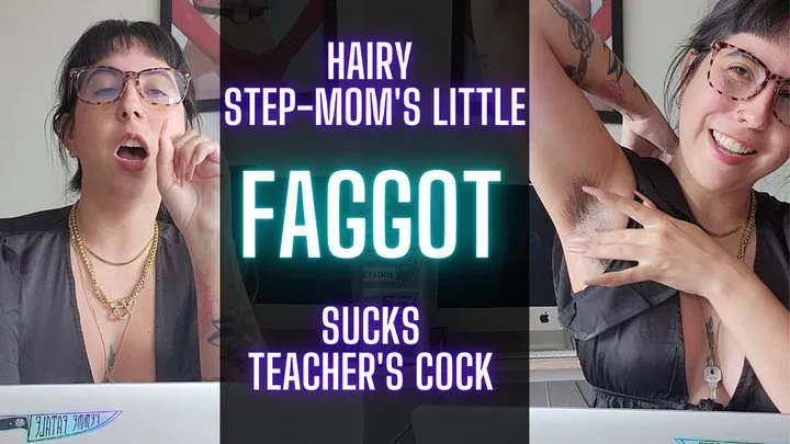 Hairy Step-Mom Wants You To Suck Teacher's Cock