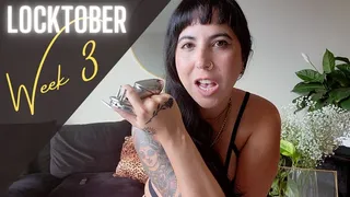 Locktober Week 3: Chastity Tease & Denial