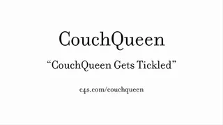 Couch Queen Gets Tickled