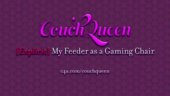 [Explicit] My Feeder as a Gaming Chair