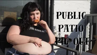 Public Patio Pig-Out