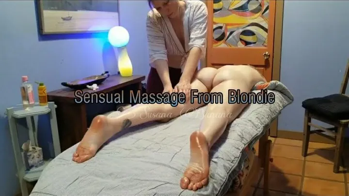 Sensual Massage from Blondie
