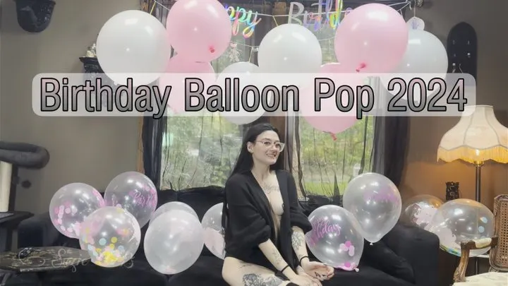 Birthday Balloon Pops 2024