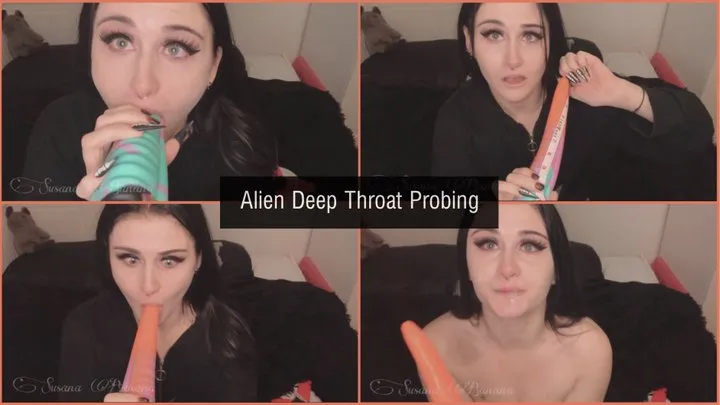 Alien Deepthroat Probing