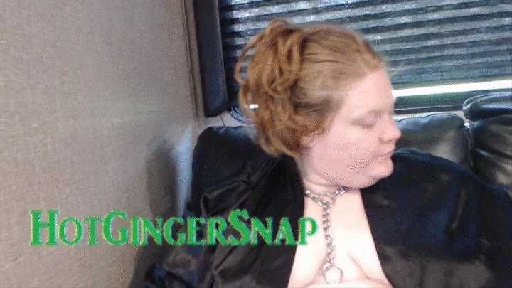 BBW Ginger Relaxes With Face Sheet Mask