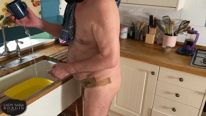 Ball Busting in the Kitchen