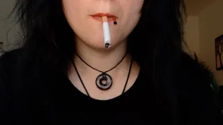 lipstick smoking