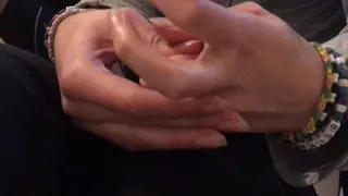 Sisters knuckle cracking compilation
