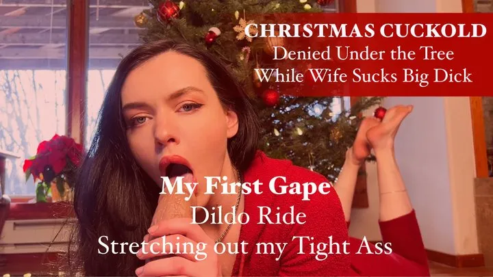 CHRISTMAS CUCKOLD Part 1 - Denied While Wife Sucks Big Dick