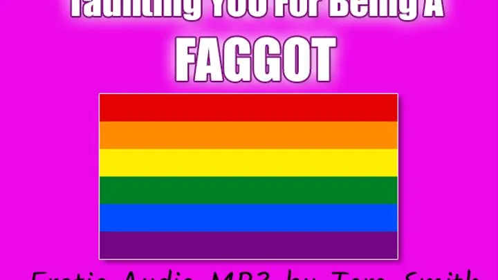 Taunting You For Being A FAGGOT! Erotic Audio Gay Humiliation Tease