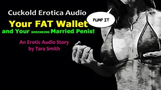Your FAT Wallet and Your Shrinking Married Penis Cuckold Humiliation Erotic Audio Story by Tara Smith