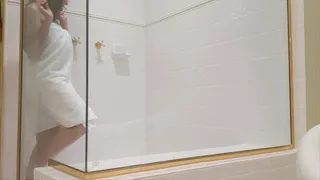 Hot Steamy Shower Masturbation