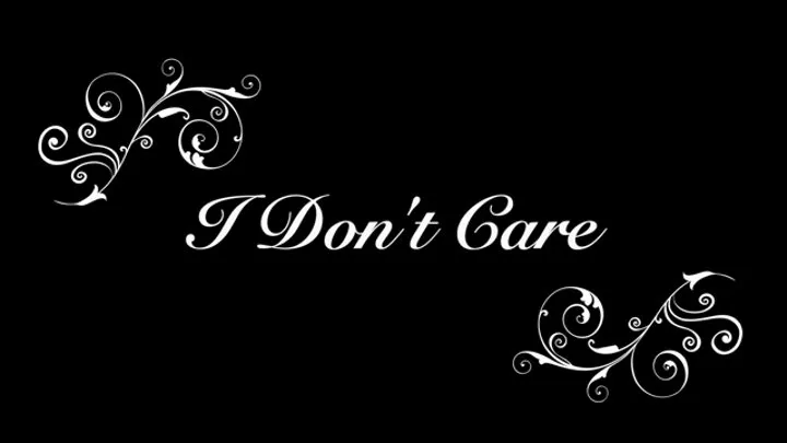 I Don't Care (Brat Worship)