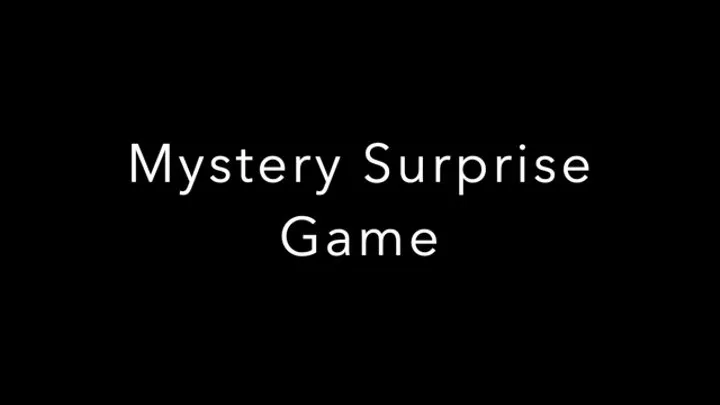 The Mystery Surprise Game