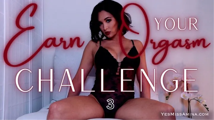 Earn Your Orgasm Challenge 3