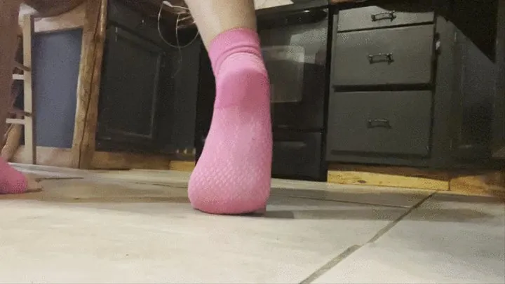 Toeless socks and no panties