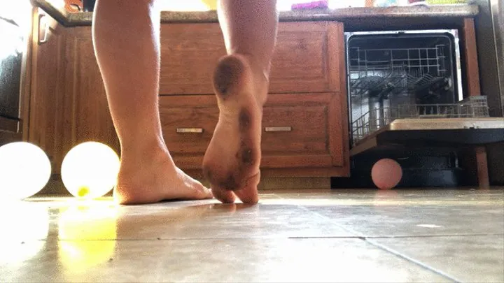 Dirty Feet and Balloons