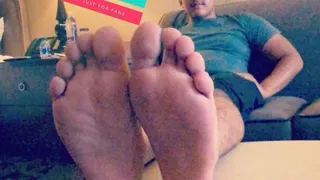 Army Dude Eddy Does a Foot Tease - Male Feet, Gay Foot Fetish