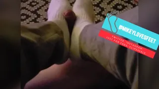 My First Sockjob! - Gay Foot Fetish, Male Feet