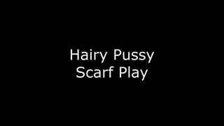 Hairy P***y And An African Scarf