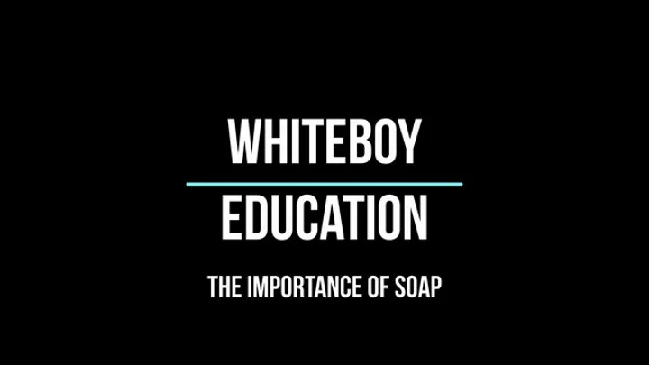 Ebony Goddess Schools White Boys on Hygiene: Soap Edition