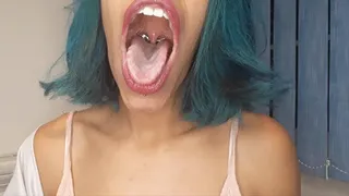 Wet tongue views