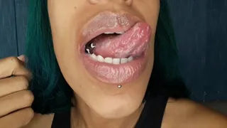 Open mouth views and moaning