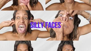 Silly faces pleasure