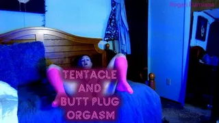 Tentacle and Butt Plug Orgasm
