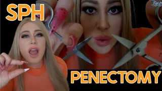 SPH Penectomy - TINY scissors for a TINY dick