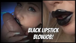 Black Lipstick Blowjob