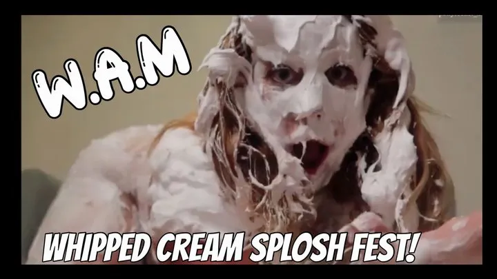 MEGA SPLOSHING WAM CREAM PIE