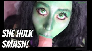 INCREDIBLE HULK SMASH COSPLAY