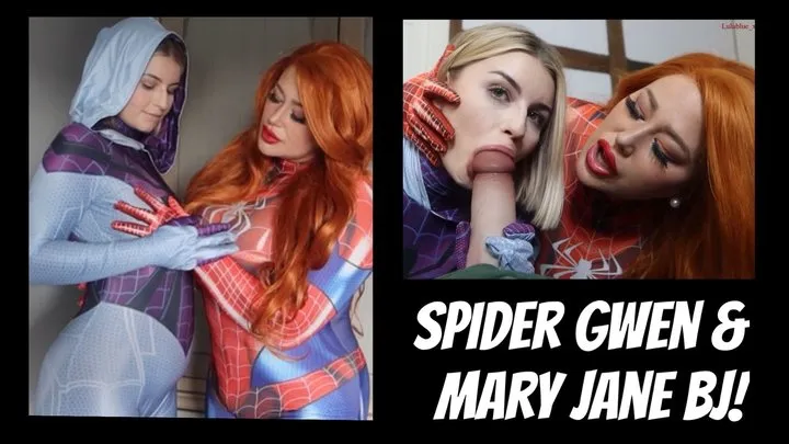 SPIDER-SLUTS COSPLAY BLOWJOB POV