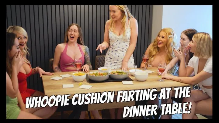 Whoopie Cushion FARTING girls