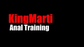 KingMarti - Anal Training (3 dildos and a fuck Machine)