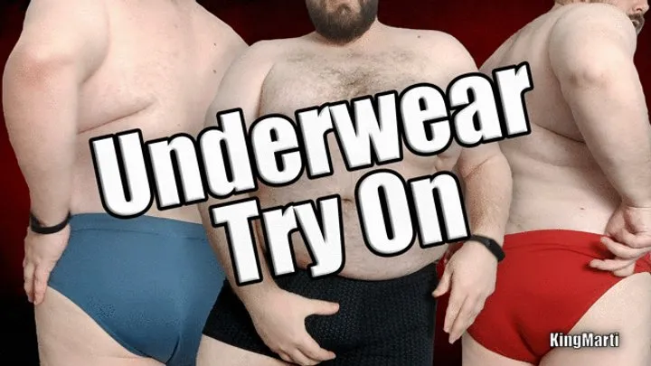 KingMarti Underwear Try On