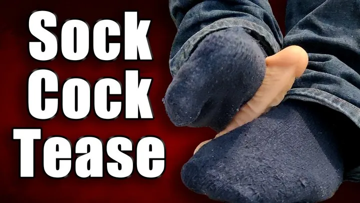 KingMarti: Sock Fetish Foot Job: Teasing Balls & Rubbing Cock till Explosive Load