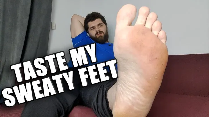 Sweaty Foot Worship: Tongue Every Drop Off These Sweat Drenched Soles