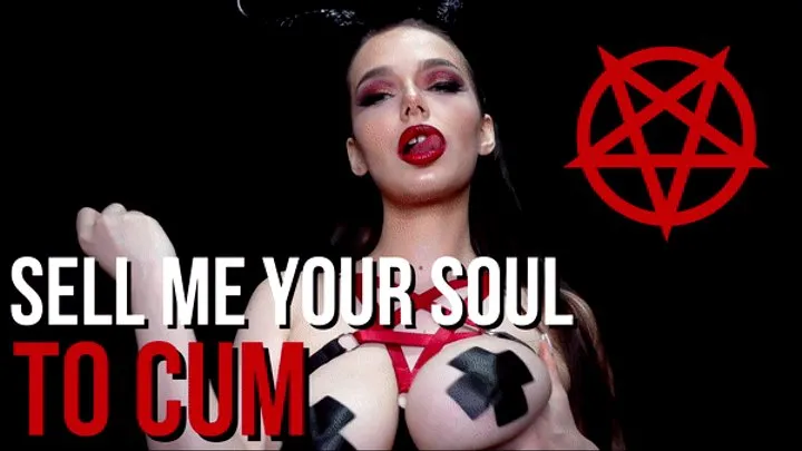 Sell Your Soul to Me to Cum | Blasphemy JOI