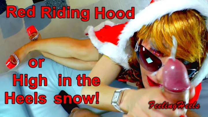 Red Riding Hood - starring: Vicky Heely - Episode 1 - Part 3 - FHD - REMASTERED - High Heels Makeup Lipstick Nylons Lingerie Costume Toe Wiggling Spreading Mega Long Toenails Handjob Blowjob Facial Cumshot - - MP4