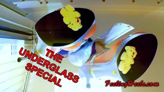 The wanking Disco Ball! - Episode 1 - starring: KiKi Heely - THE UNDERGLASS SPECIAL! - HD - High Heels Toe Wiggling Spreading Bouncing Giantess Silver Catsuit Trampling PURE UNDERGLASS