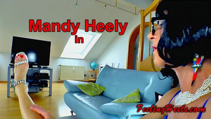 The Tugjob Teacher - starring Mandy Heely - Episode 4 - Part 1 - High Heels Dirty Talk Red Polished Finger Toe Nails Lip Stick Makeup