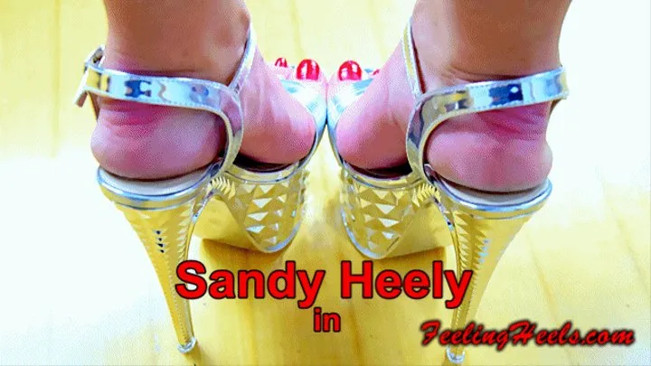 The naughty Nun! - starring Sandy Heely - Episode 3 - Extras! - Part 3 - High Heels Closeup Nun Toe Wiggling Spreading Lingerie Glasses Tease