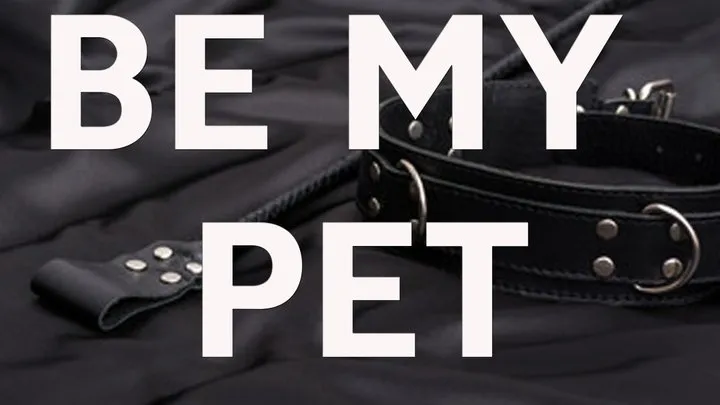 BE MY PET