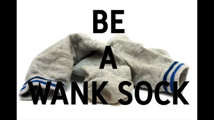 BE A WANK SOCK