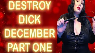 DESTROY DICK DECEMBER PART ONE