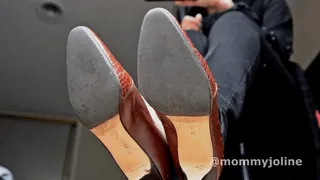 Foot Humiliation 1: You Dumbass Pathetic Creep (Bottom and soles View)